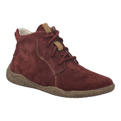 Josef Seibel Wynona 05 Velours Damen Barfußschuh in Bordeaux