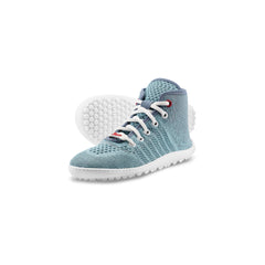 Barfußschuhe Leguanito Go in Seablue für Kinder, vielseitig und bequem, perfekt für Herbst und Frühling im Onlineshop für Barfußschuhe.