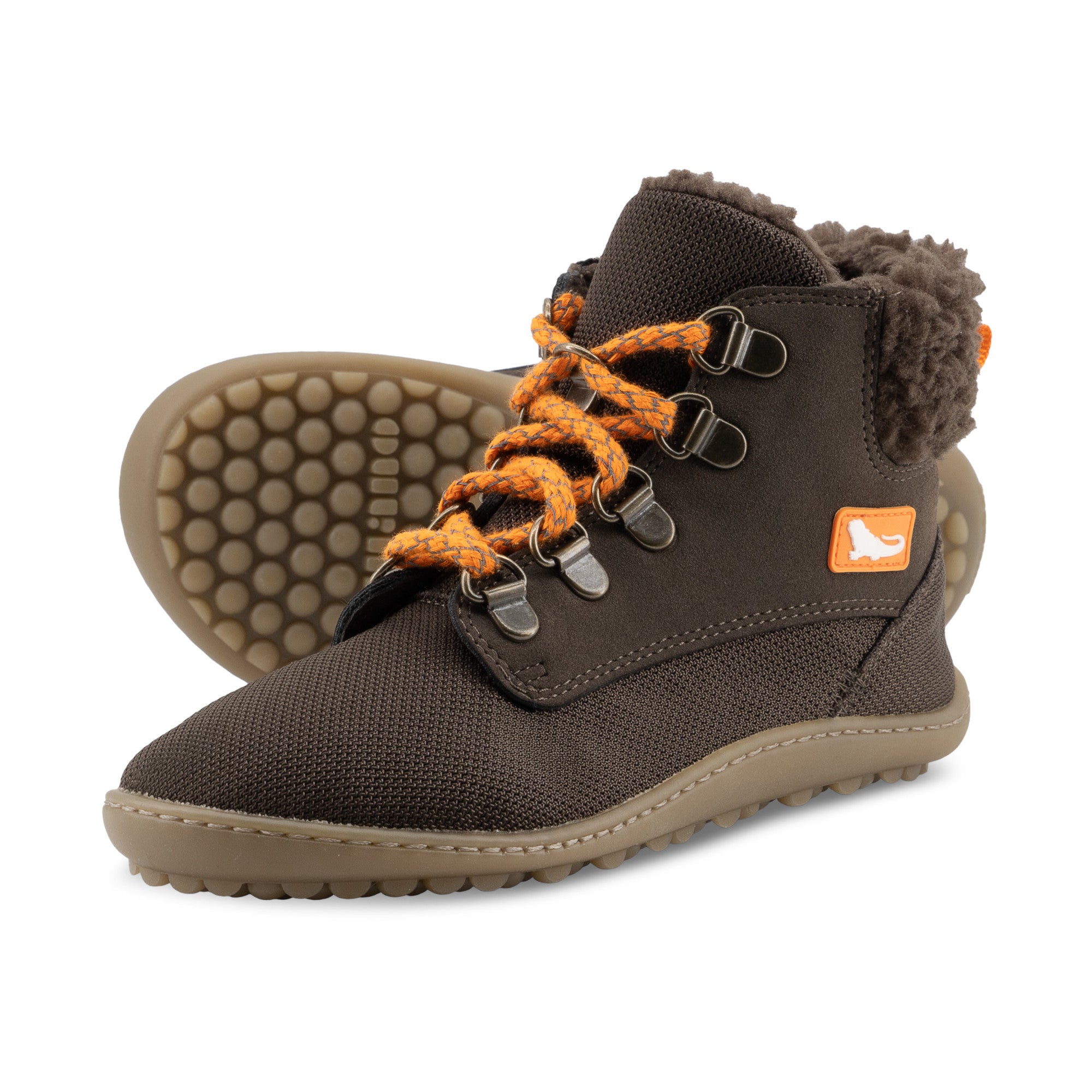 Leguanito Nicebare warme Kinderschuhe, wasserabweisende Barfußschuhe in Gesamtansicht im Onlineshop für Barfußschuhe