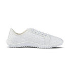 Leguano Amalfi Bianco Barfußschuhe, rechte Seitenansicht im Onlineshop für Barfußschuhe. Perfekt für Hochzeiten und festliche Anlässe, verbinden diese eleganten Schuhe Stil und Komfort mit der Flexibilität eines Barfußschuhs.