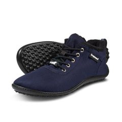 Leguano Galaxo Barfußschuhe in Blau, warme Winterschuhe für Wanderungen im Onlineshop für Barfußschuhe