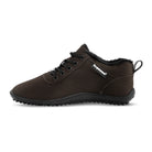 Leguano Galaxo braune Barfußschuhe, warme Winter- und Herbstschuhe in linker Seitenansicht im Onlineshop für Barfußschuhe