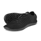 Leguano Go Black Sneaker Barfußschuhe – Eleganter schwarzer Sneaker mit flexiblem Tragekomfort für den Alltag. Jetzt im Onlineshop für Barfußschuhe erhältlich.