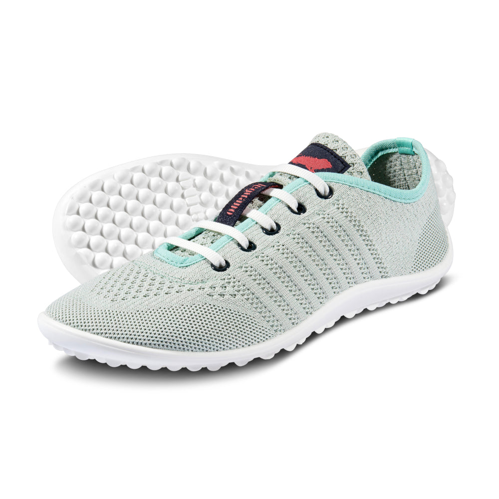 Leguano Go Mint Sneaker Barfußschuhe – Der vielseitige Sneaker in mintgrün bietet Barfußkomfort und Leichtigkeit für jede Gelegenheit. Jetzt im Onlineshop für Barfußschuhe erhältlich.