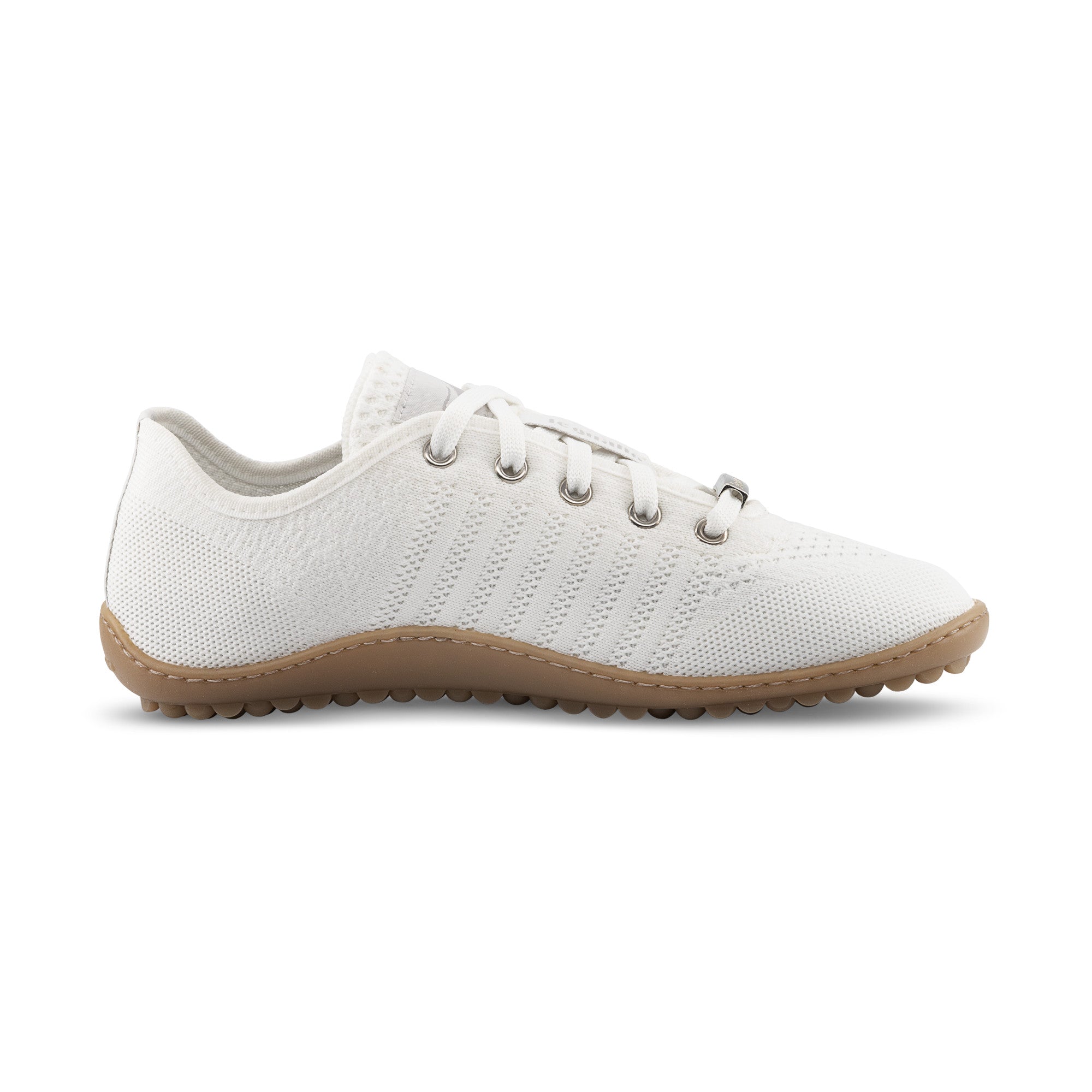 Barfußschuhe Leguano Go Nature Sneaker in rechter Seitenansicht, perfekt für natürliche Bewegungsfreiheit im Onlineshop für Barfußschuhe.