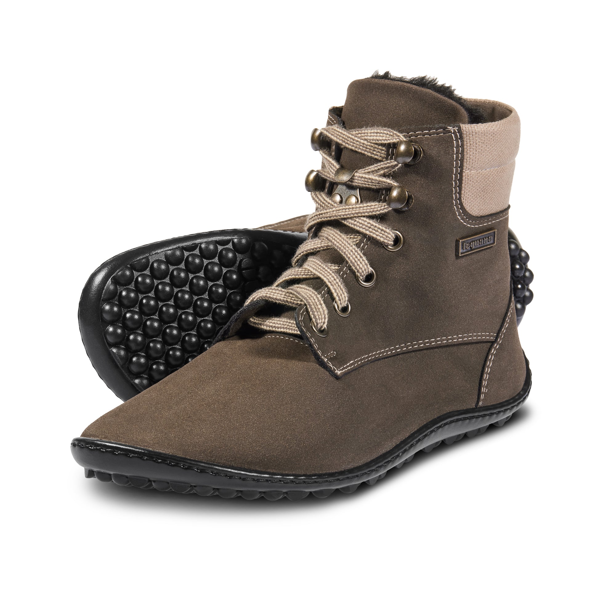 Leguano Icebare Brown Warme Barfußschuhe Winterschuhe Winterstiefel – Ideal für kalte Tage, bieten sie isolierenden Schutz und fördern ein gesundes Barfußgefühl. Jetzt im Onlineshop für Barfußschuhe erhältlich.