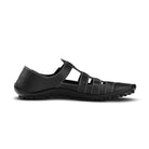 Leguano Jaro Black Barfußschuhe Herren Sandalen – rechte Seitenansicht, die die schlichte Eleganz und die Funktionalität dieser Sandalen betont. Perfekt für den Alltag und verschiedene Aktivitäten. Jetzt im Onlineshop für Barfußschuhe erhältlich.